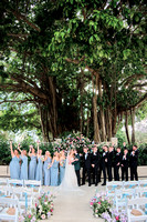 Formal portraits, Family & Bridal Party (Before and after ceremony)