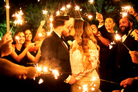 Reception: First dance + Speeches + Cake & Sparklers
