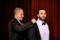 Groom Getting Ready