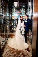Bride and Groom Portraits at Rusty Pelican