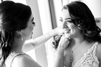 Getting Ready + Bride & Groom Portraits